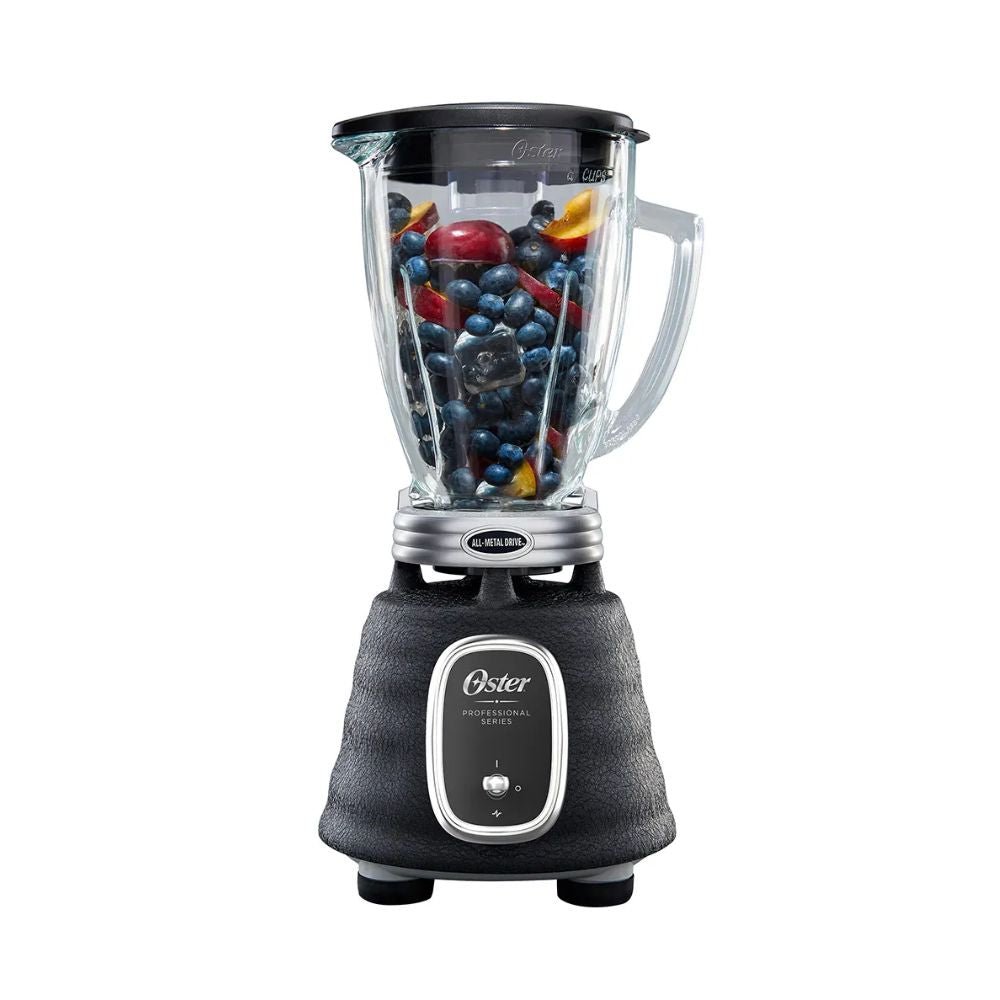 Licuadora Oster Clásica Profesional 1000W | Vaso de Vidrio Boroclass®, Trituradora de Hielo, Acople Metálico - Market LaoHu