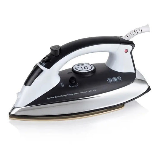 Plancha a Vapor Thomas TH - 7146 | 2000W, Base Cerámica, Antigoteo, Vapor Vertical - Market LaoHu